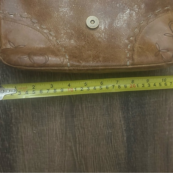 Veley vintage messenger leather bag crossbody - Picture 10 of 11